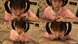 [Lidah panjang / God tech] Lidah dewa dimasukkan ke dalam batang yang menggigit kulit dan dia pengsan dalam kesakitan! God techfera mempesonakan dengan pakaian super loli! Sangat Lambat Tiada Tangan Dalam Tekak dan Air Mani di Mulut! Dengan senyuman dengan losyen air mani, syaitan kecil Airi w