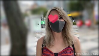 【野外露出】パツキン美女露出撮影だけのつもりが、侍おちんぽ生挿入【ガチ素人】