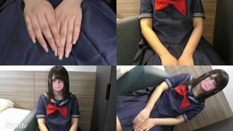 [3480→限量2480]20岁的咖啡美人动漫配音❤️很可爱的手势❤️禁止Gonzo女K生无内裤无文胸水手服❤️丰富的大量射精与生插入❤️