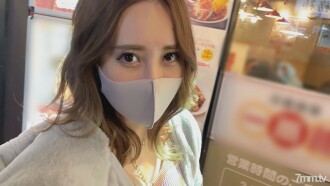 ☆ Mochi Skin Fair Gal: Karen (21) ☆ Munyupuru E Cup ♪ Excitement sa harap ng camera Gachihame matinding piston