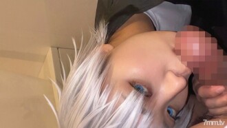 Two amateur back blowjob leaking [magic] man girl! Increased tension behind cosplay activities → Demon Shabu-shabu perverted video leaked video with boobs [personal shooting]