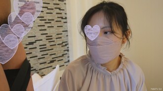 Sensitive female university student Marin-chan has a large amount of primitive sex and creampie!
