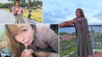 A tropical trip with a beautiful married woman. “I hope you can insert it as soon as possible♡ I've been waiting patiently...♡” Keiko and Muramura have never stopped. I used my cute little pant to cum in her vagina multiple times.