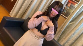 Creampie for an F-cup college girl is immoral and she betrays her boyfriend on a rare public train! Yes