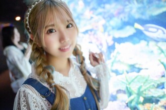 【个人摄影】皮奇皮奇恰帕恰帕！我喜欢水族馆约会！新白领美人美藤酱（24岁）下班后看鱼后素人情侣生中出饭店性爱！ ！