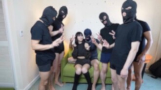 3 dias! metade! ! [Rosto Revelado] [7P] Espasmos vaginais devido à penetração contínua de 6 caras, "Prazer Inconcebível" Corpo nu lindo de classe SSS com boca, seios, bunda, creampie e muitas ejaculações de 9